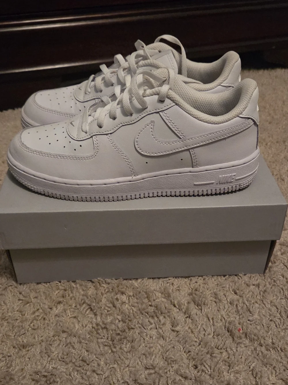 Force 1 LE (PS), In Good Shape, Stain On Shoe String
